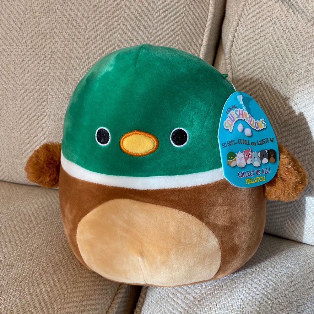 8 inch Avery the Duck Mallard Squishmallow NWT